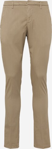 Dondup - Regular Calças chino 'GAUBERT' em bege: frente