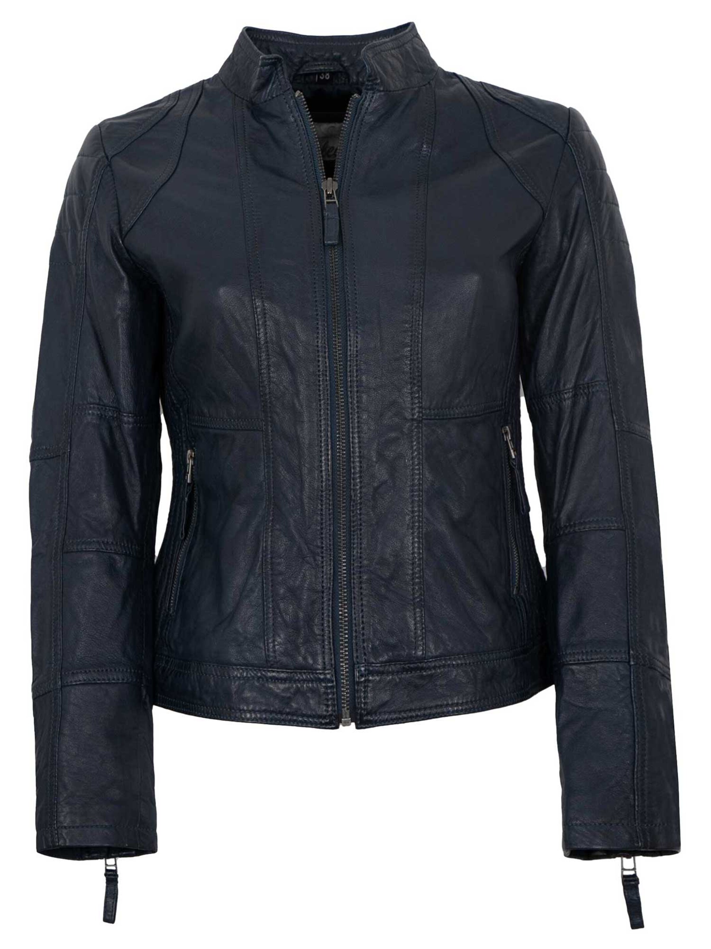 7ELEVEN Übergangsjacke 'Bigi' in Blau: Vorderseite