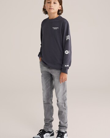 WE Fashion Regular Дънки в сиво
