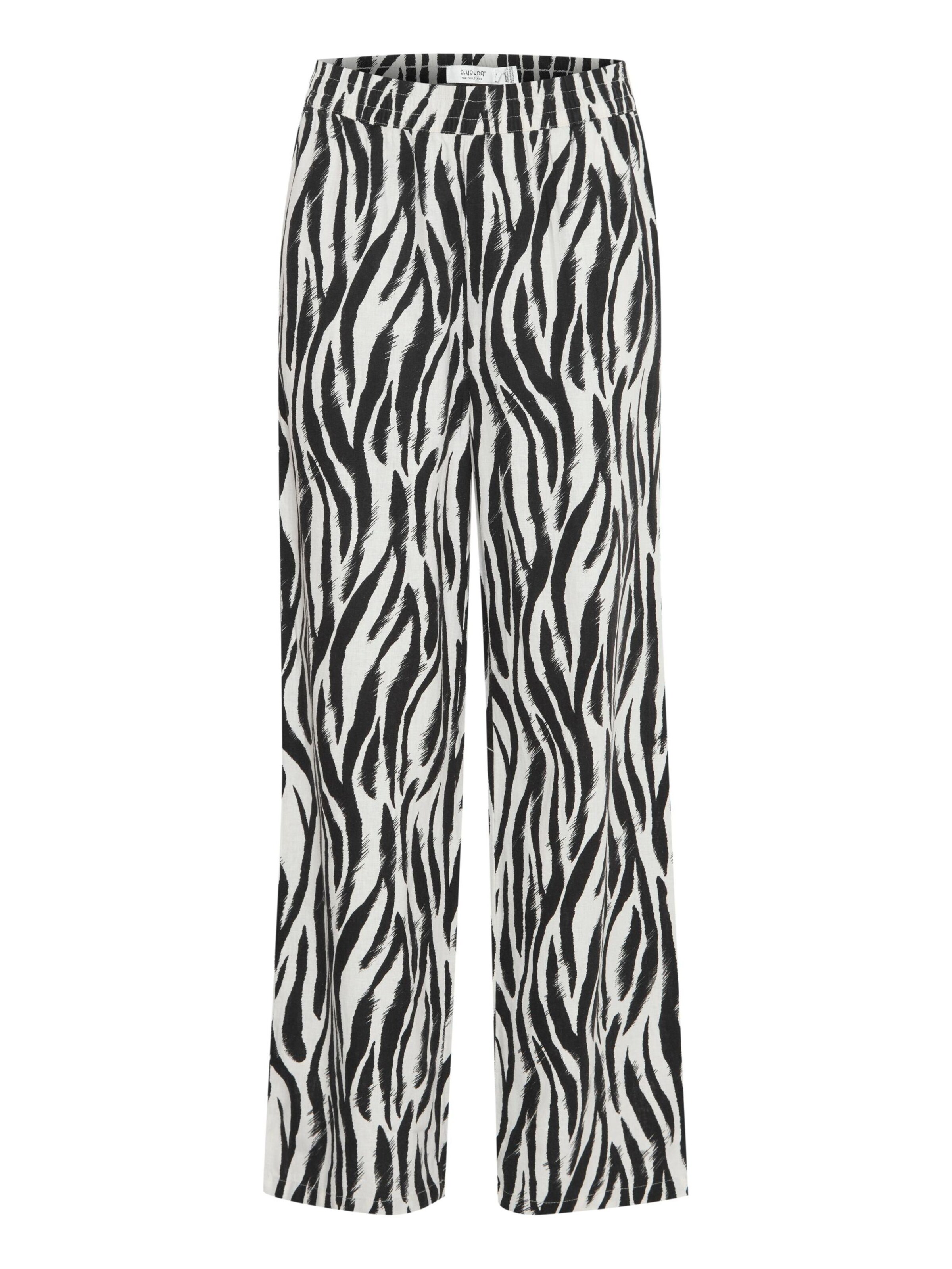 b.young Loosefit Broek 'FAlakka' in Zwart: voorkant