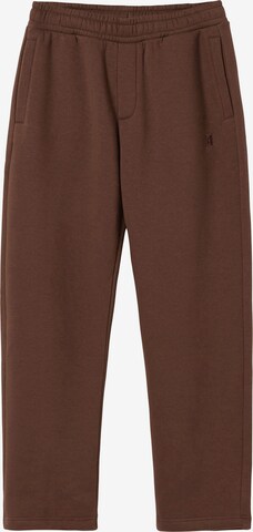 regular Pantaloni di Bershka in marrone: frontale