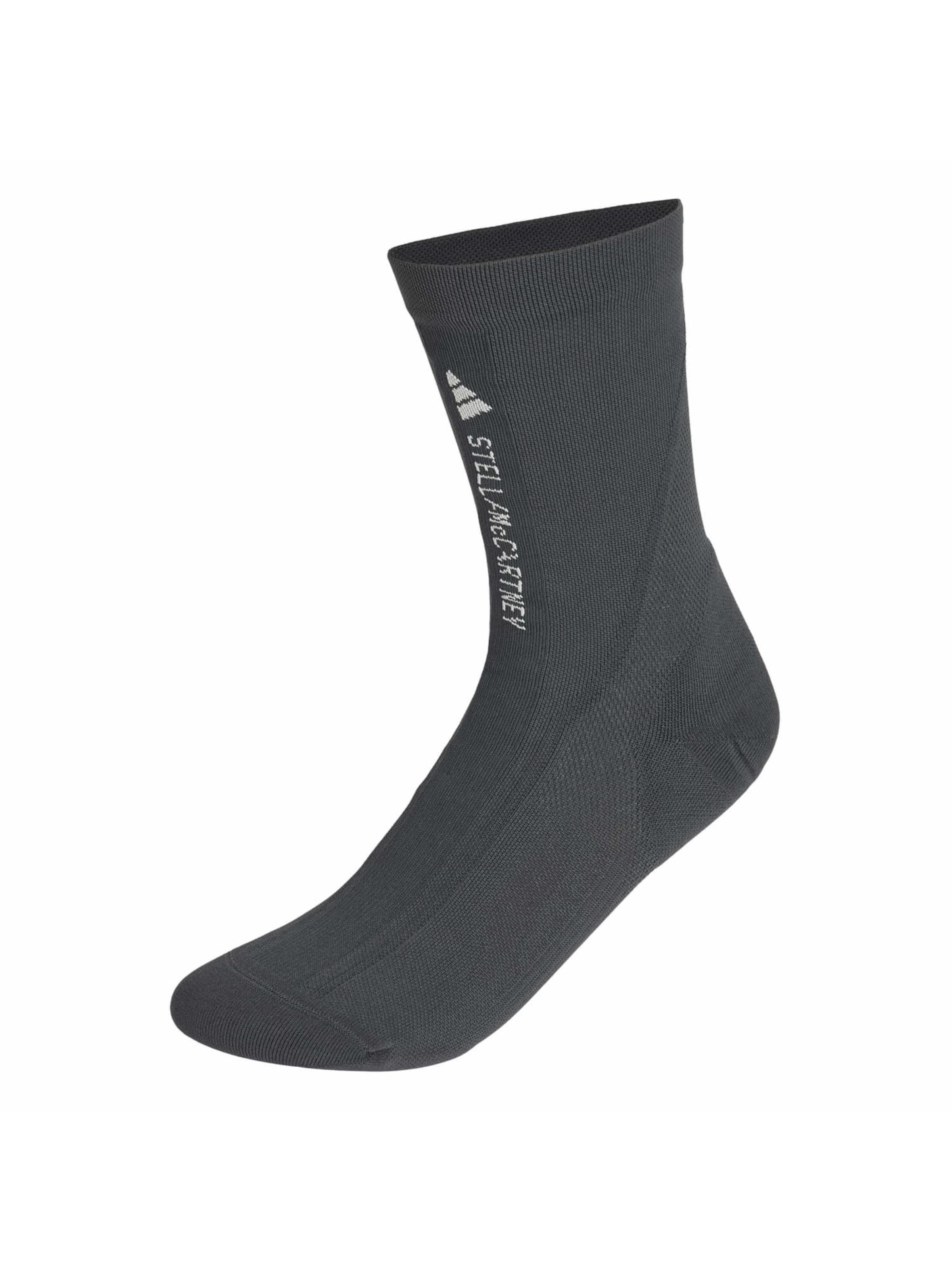 Chaussettes de sport ADIDAS BY STELLA MCCARTNEY en gris : devant
