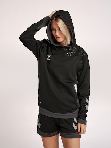 Hummel Sportsweatshirt 'Lead' in Schwarz