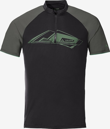 VAUDE Functioneel shirt 'Altissimo' in Zwart: voorkant