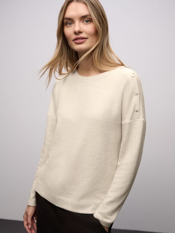 STREET ONE Kampsun, värv beež: eest vaates