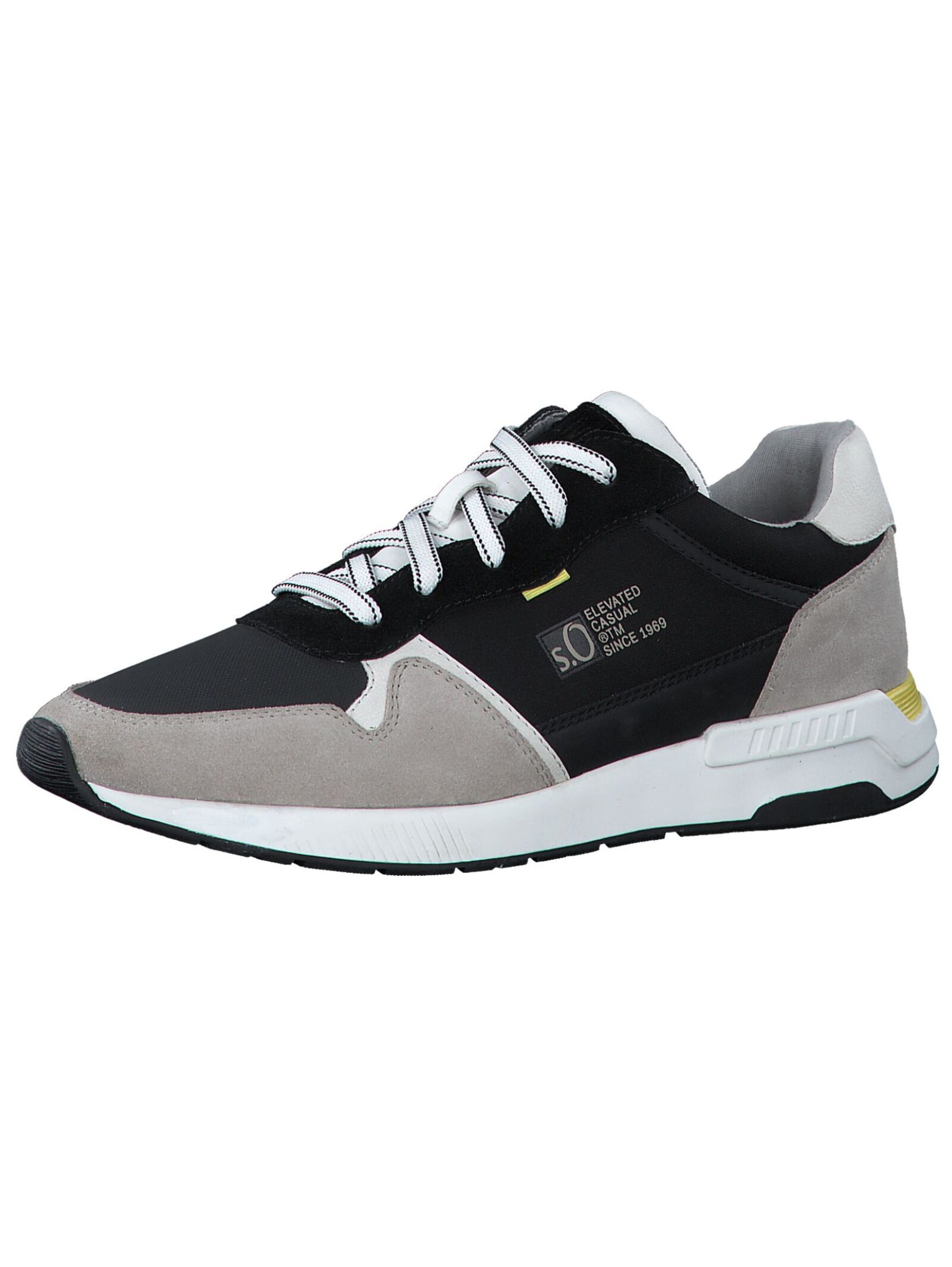 Baskets basses s.Oliver en noir : devant