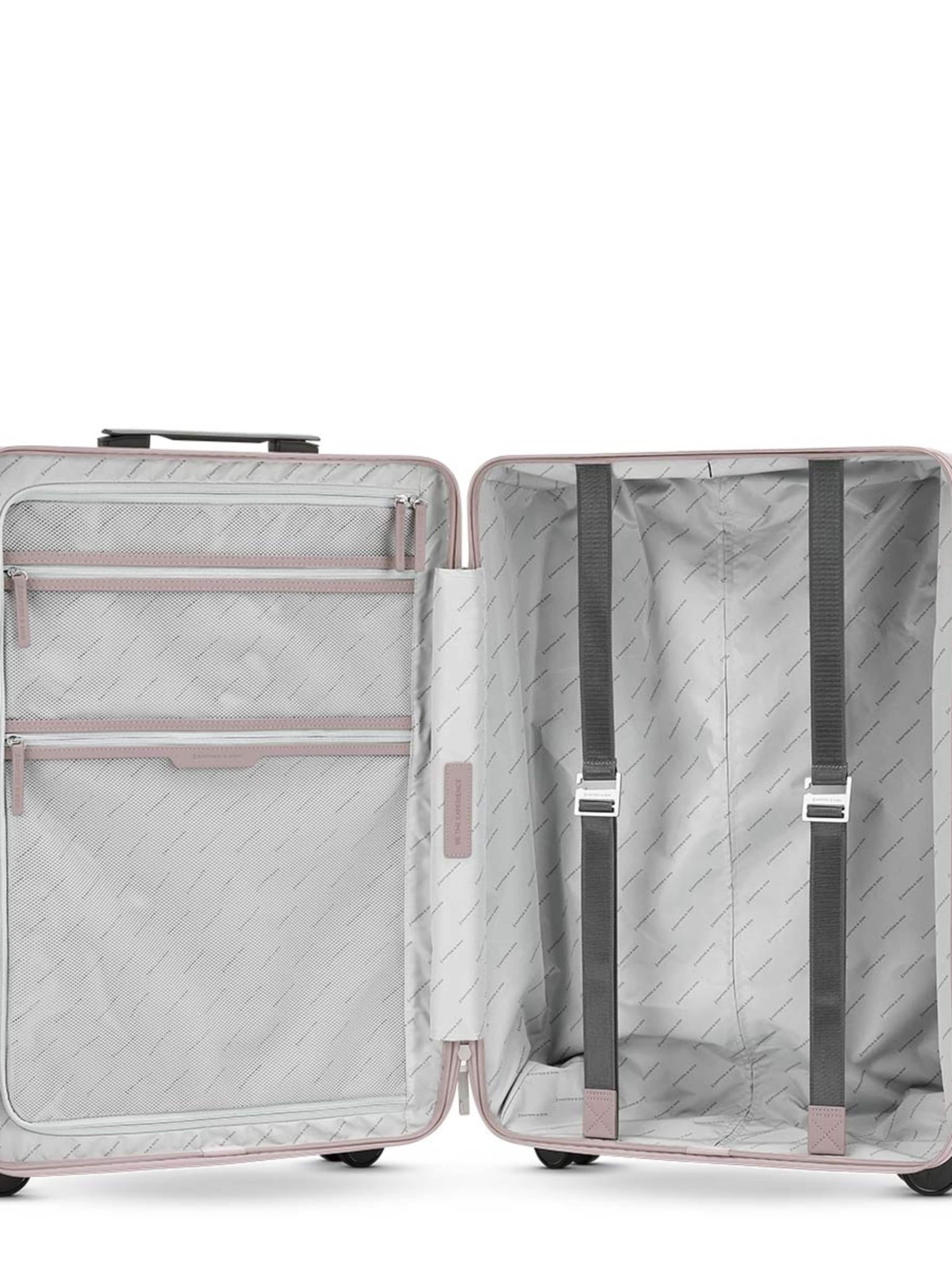 Kapten & Son Suitcase 'Heathrow Check in' in Pink