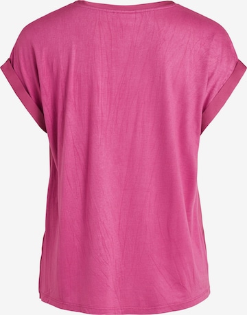 VILA Shirt 'ELLETTE' in Pink