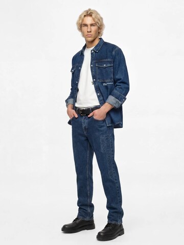 KARL LAGERFELD JEANS Regularen Kavbojke | modra barva