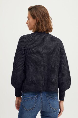 Fransa Knit cardigan 'Beverly' in Blue