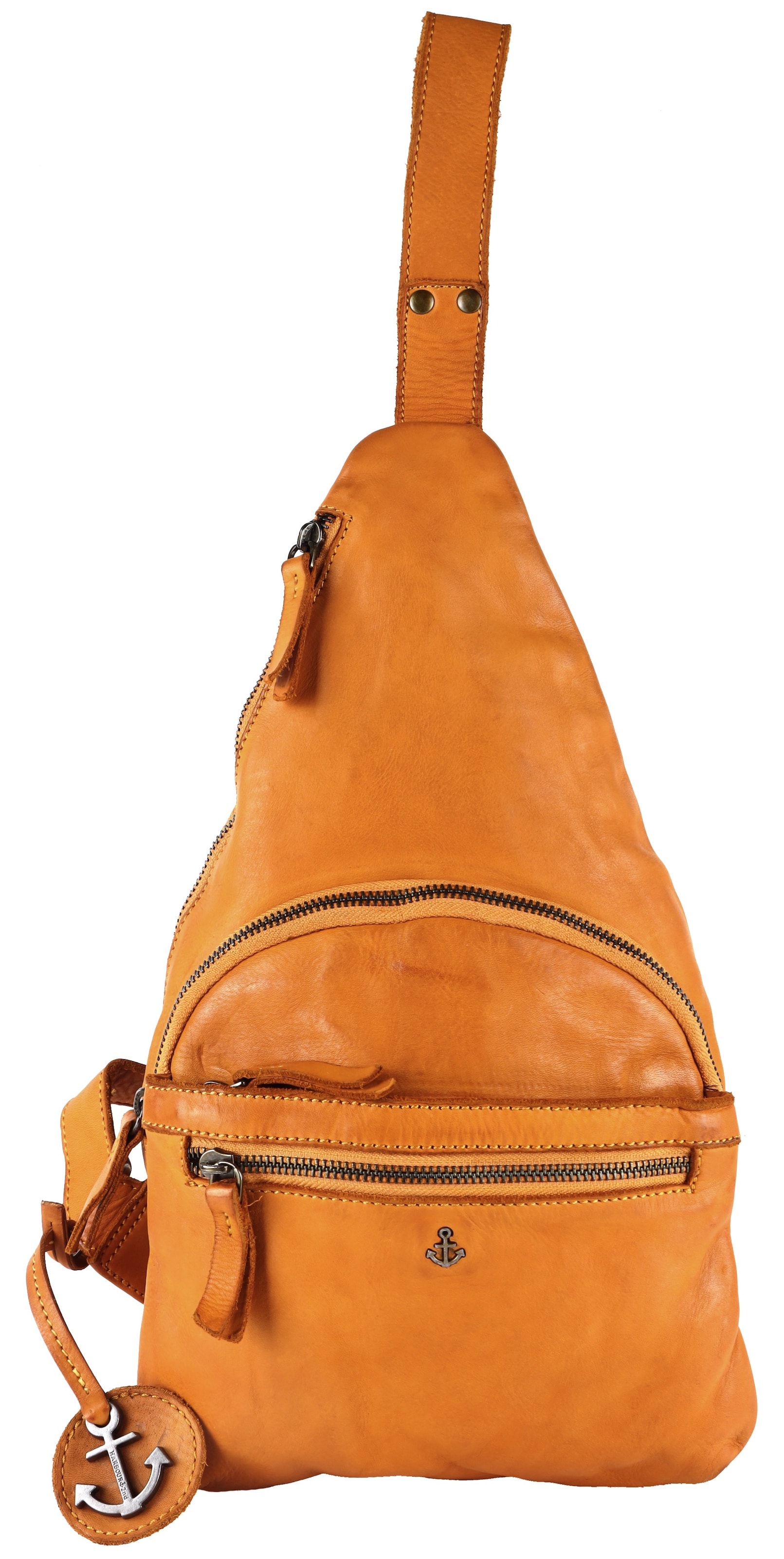 Harbour 2nd Rucksack 'Merlin' in Gelb: Vorderseite