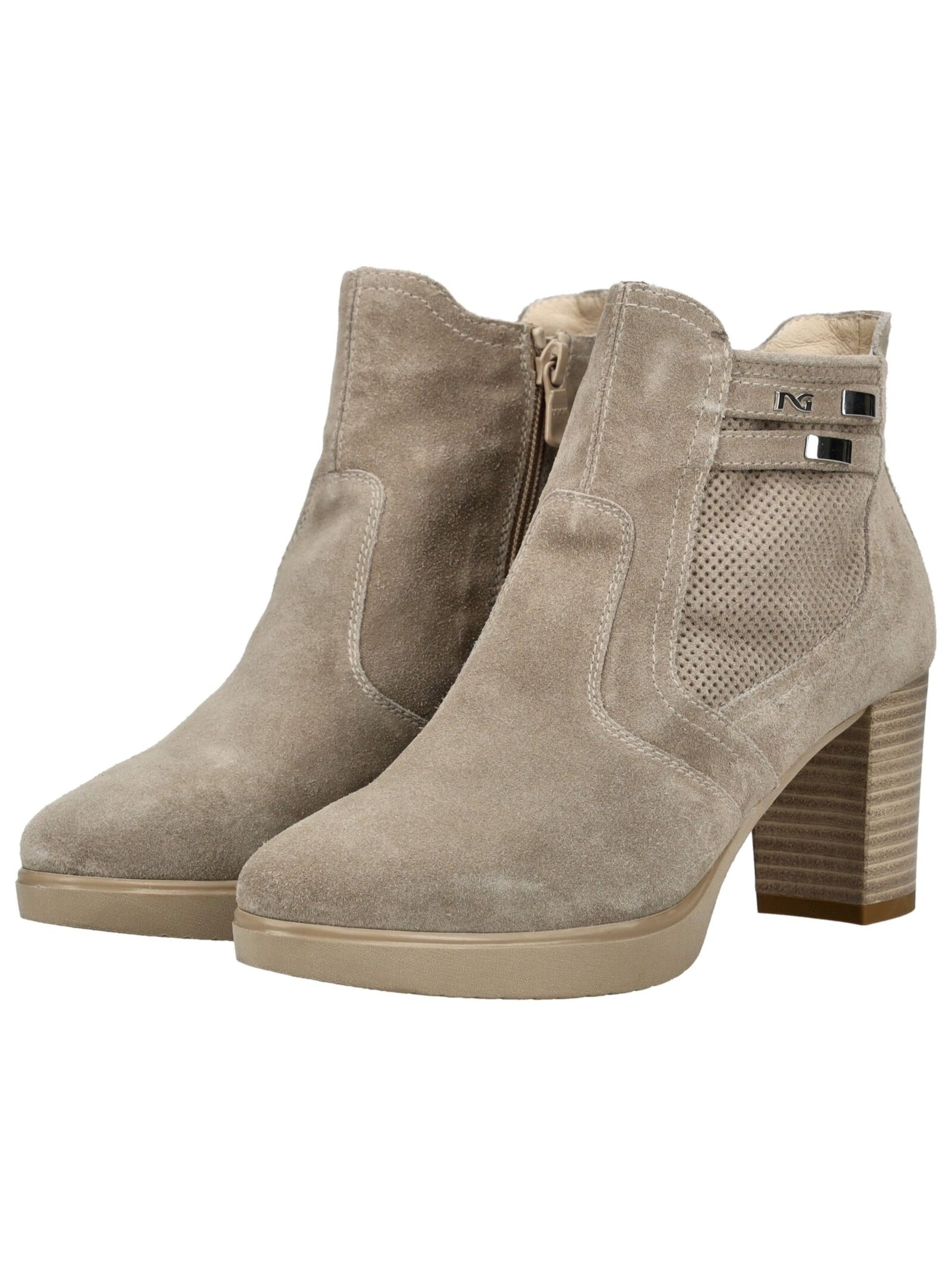 Bottines Nero Giardini en beige