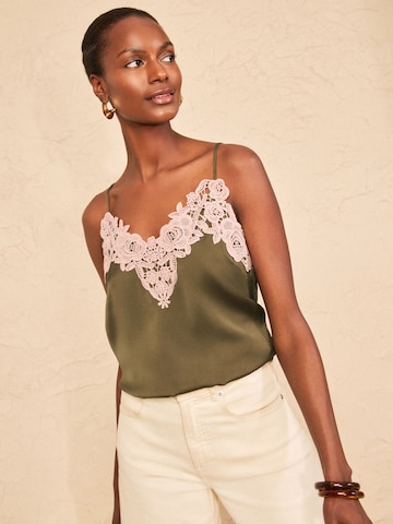 love & roses Top in Groen