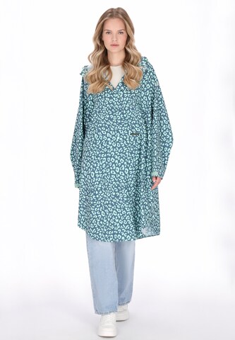 Schmuddelwedda Functionele mantel 'Functional' in Groen: voorkant