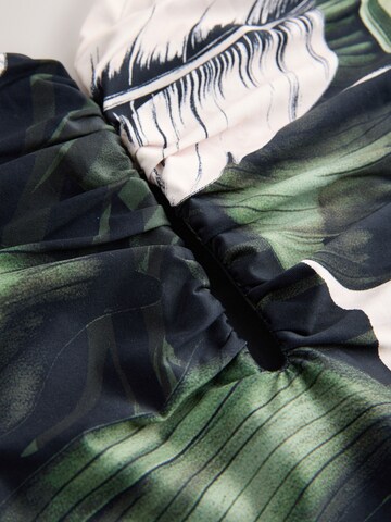 Next Bustier Shapingbadeanzug in Schwarz