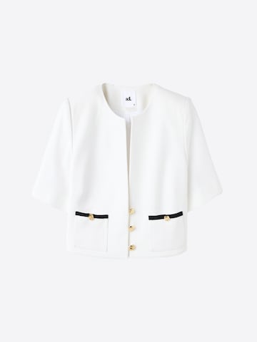 Blazer adl en blanc : devant