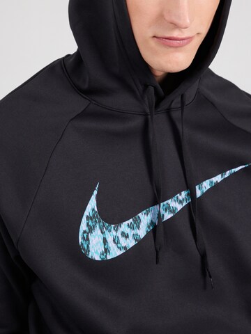 NIKE Спортивный свитшот в Черный