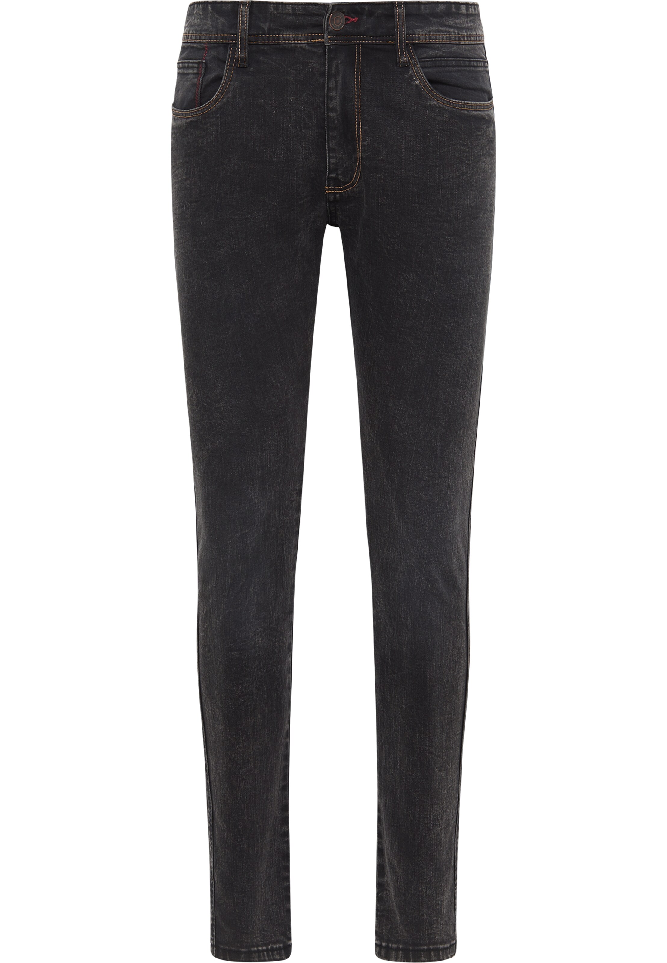 DreiMaster Vintage Skinny Jeans 'Cobie' in Black: front
