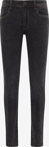 DreiMaster Vintage Skinny Jeans 'Cobie' in Black: front