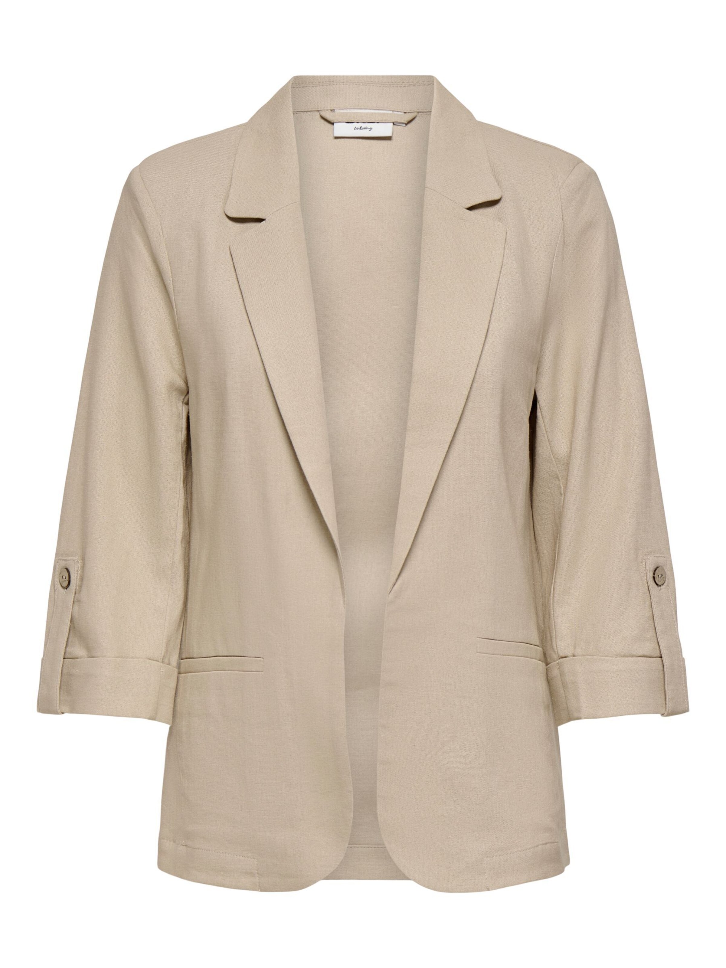 Blazer 'ONLGoa' ONLY en beige : devant