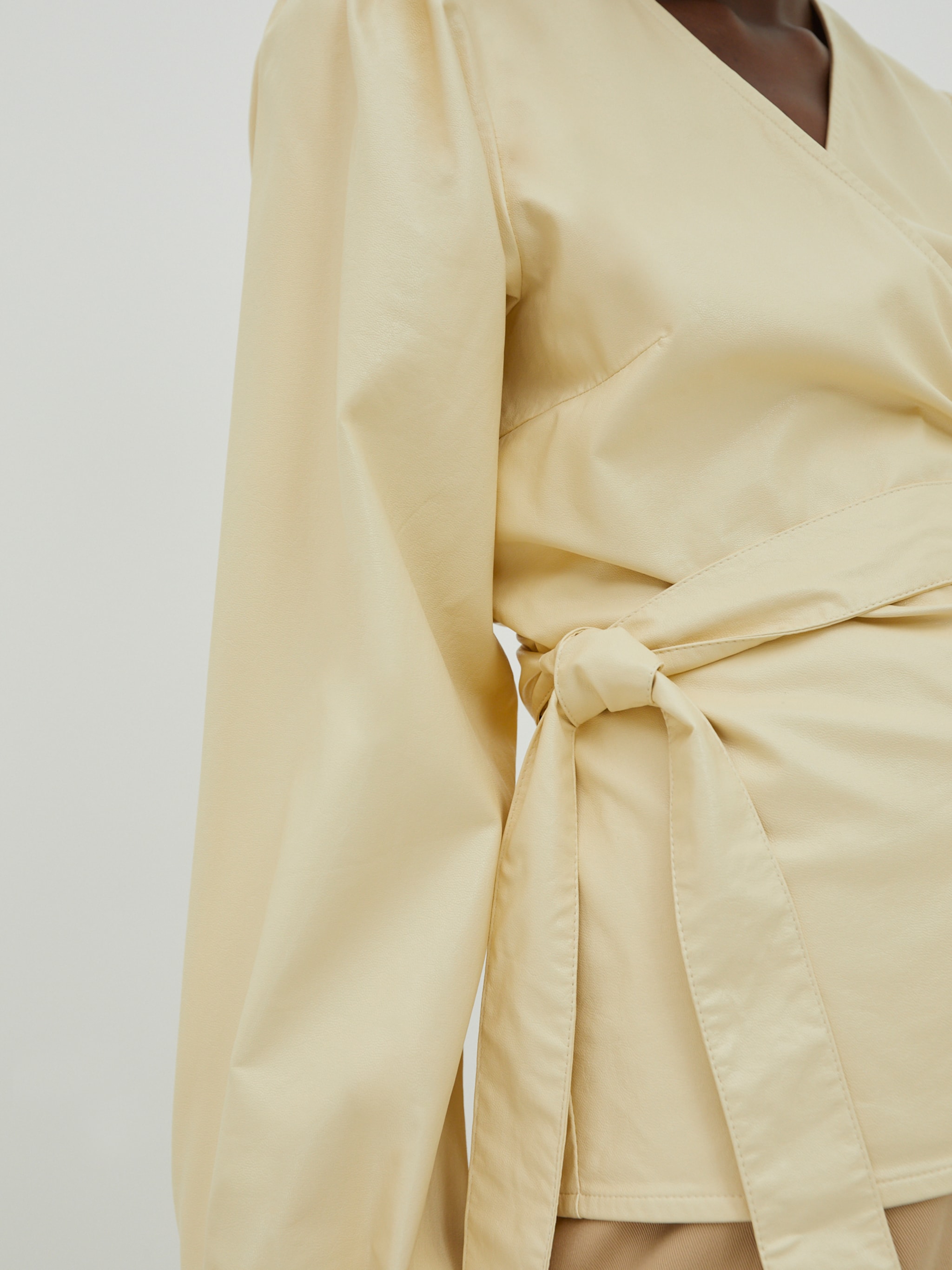 EDITED Producten Blouse 'Papina' Lichtgeel