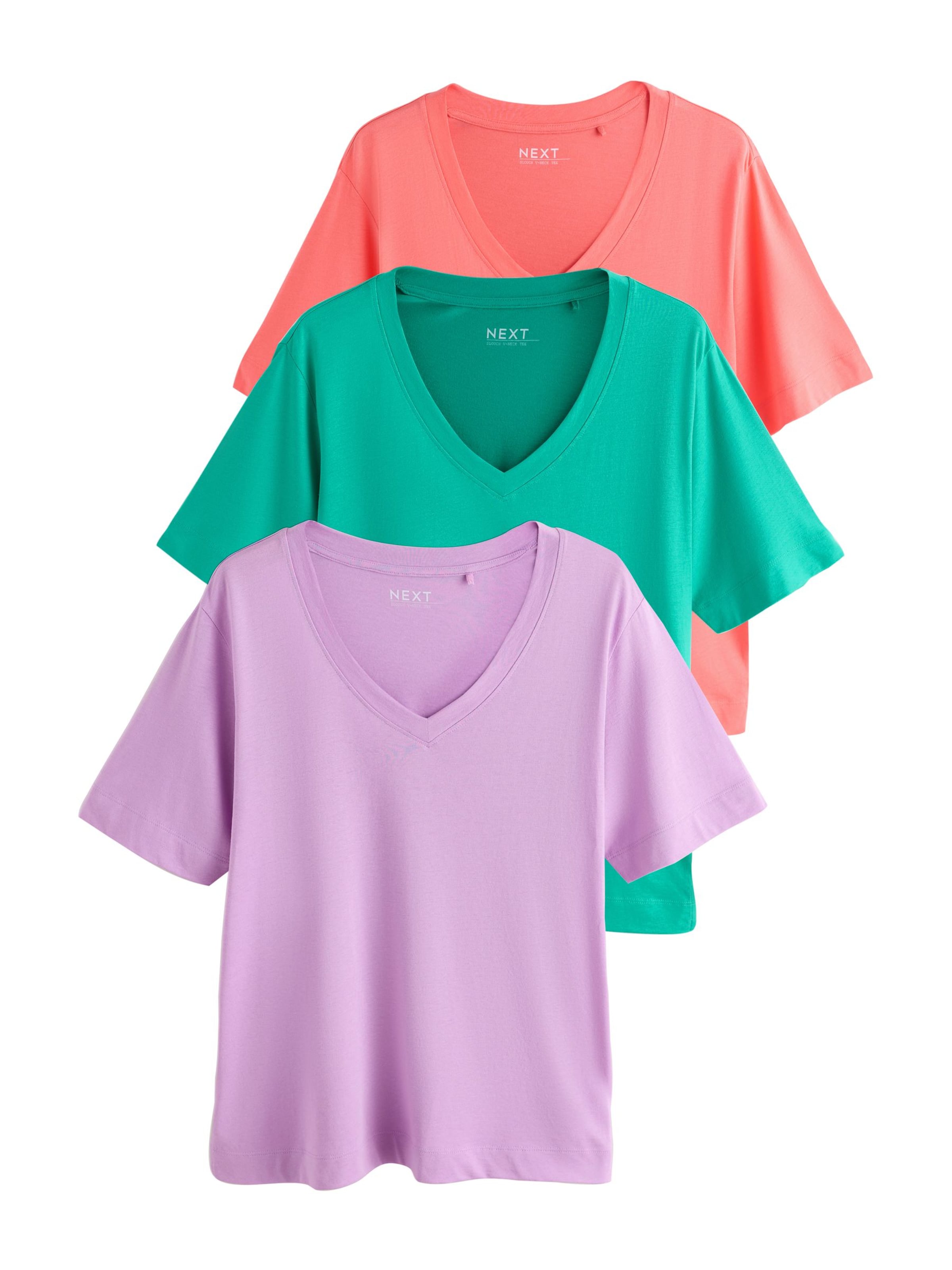 T-shirt Next en vert : devant