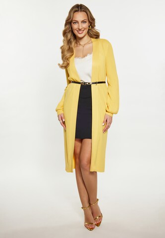 Cardigan faina en jaune