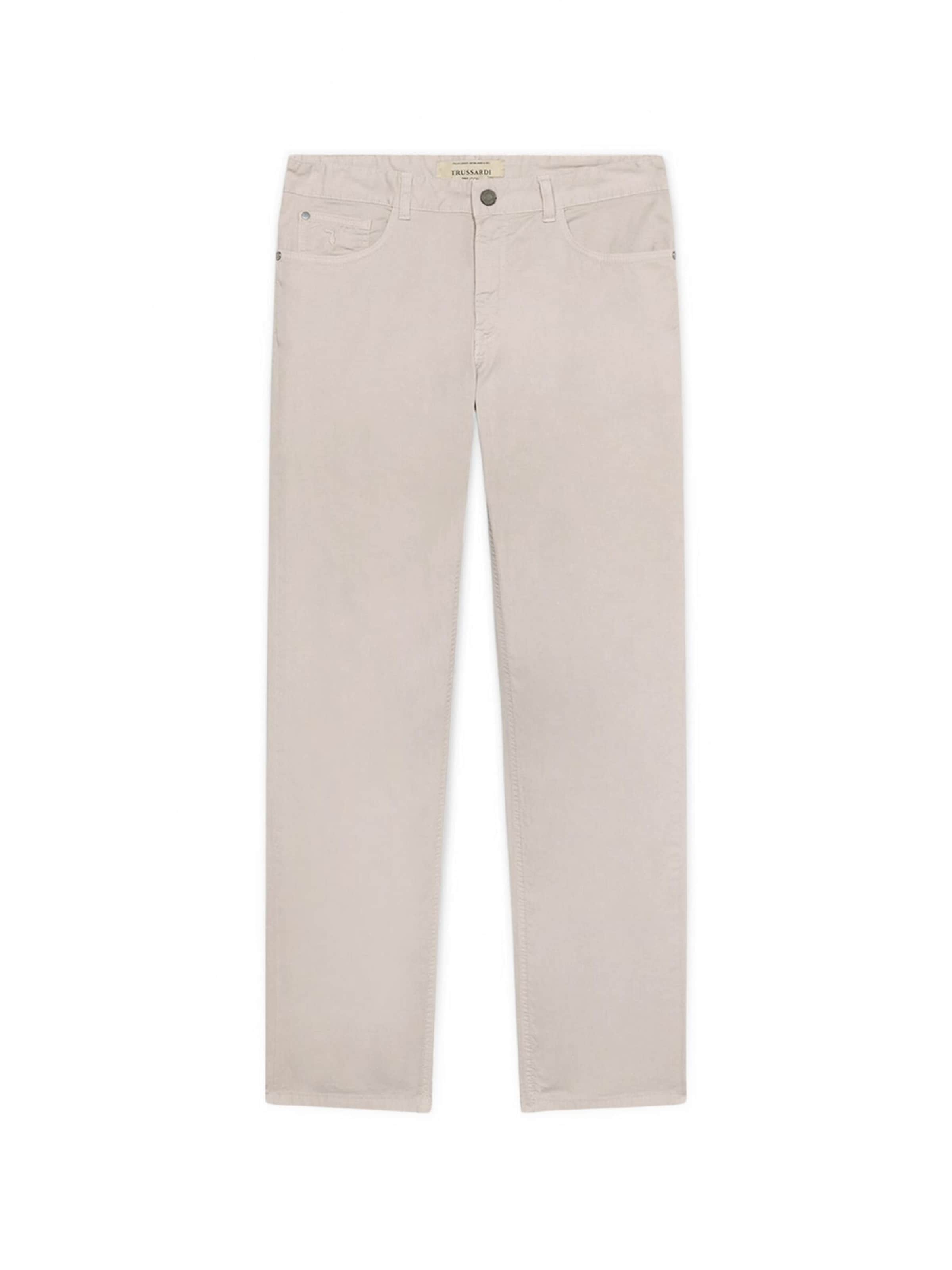 Pantalon Trussardi en blanc : devant