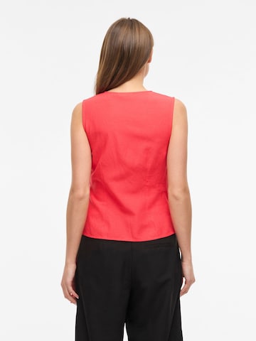 Haut 'VIPrisilla' VILA en rouge