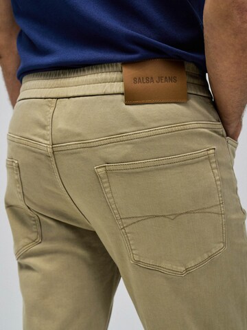 Salsa Jeans Slim fit Chino trousers in Beige