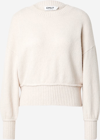 Pull-over 'HAZEL' ONLY en blanc : devant