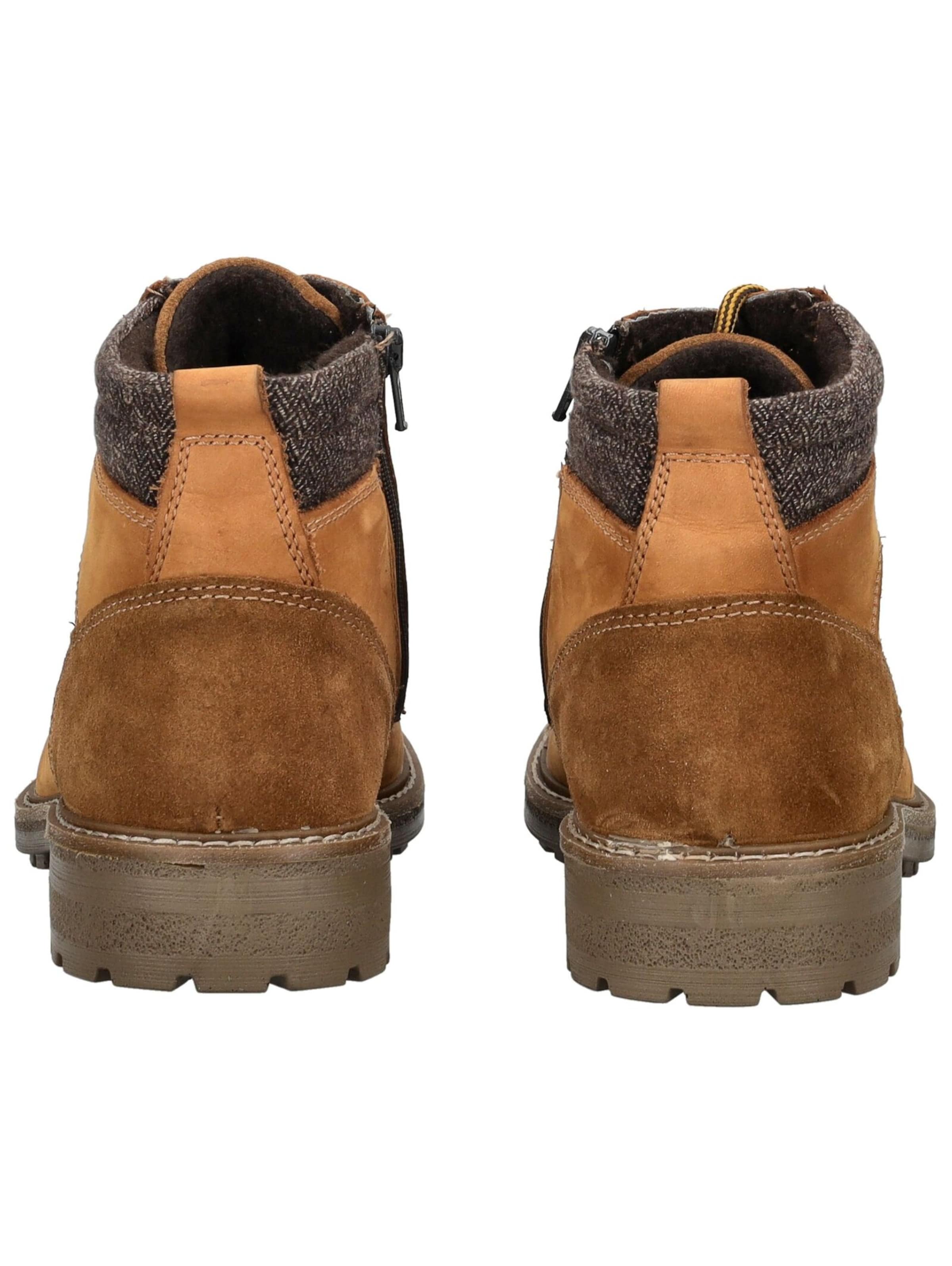 Bottes à lacets IMAC en marron