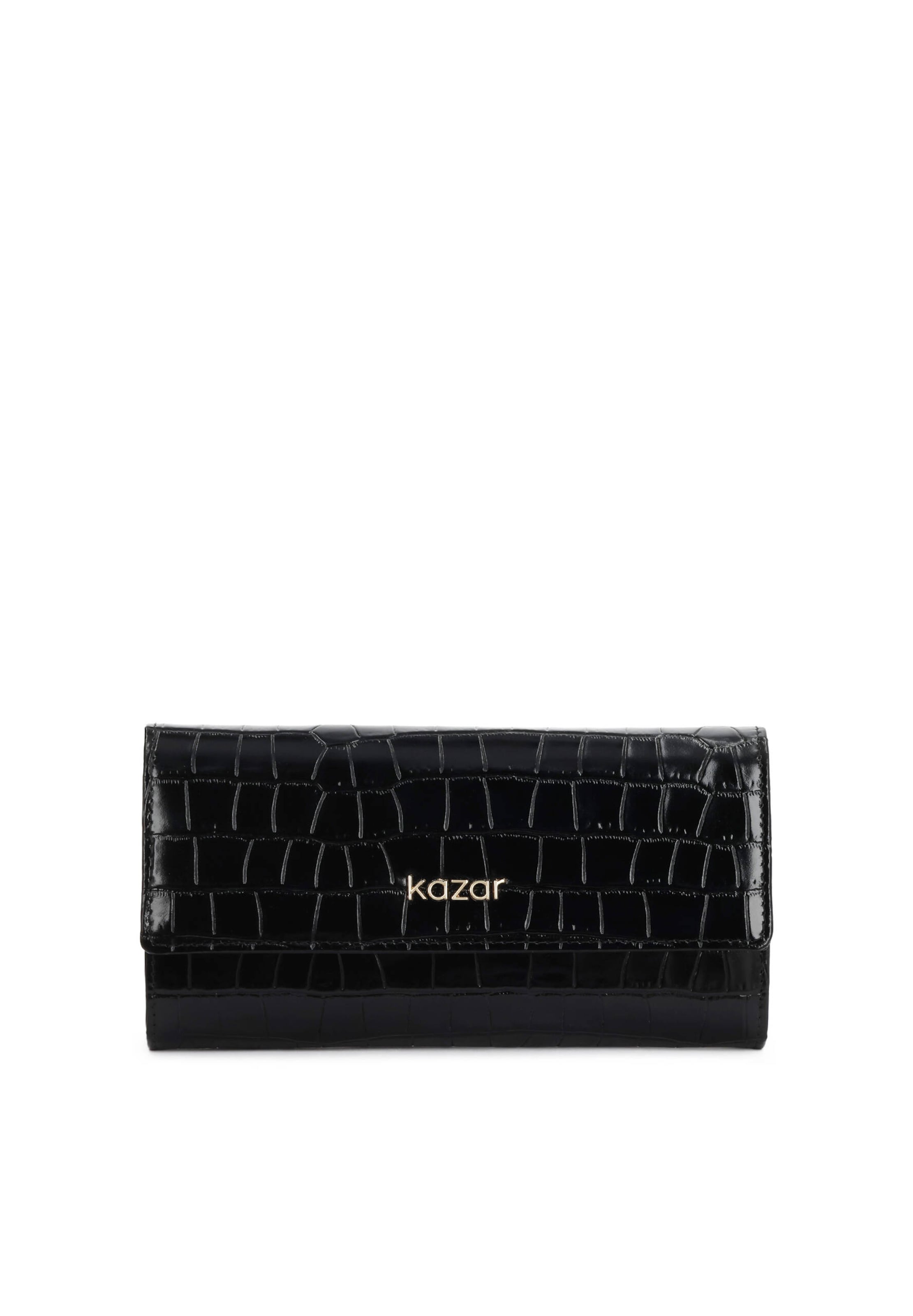 Kazar Wallet in Black: front