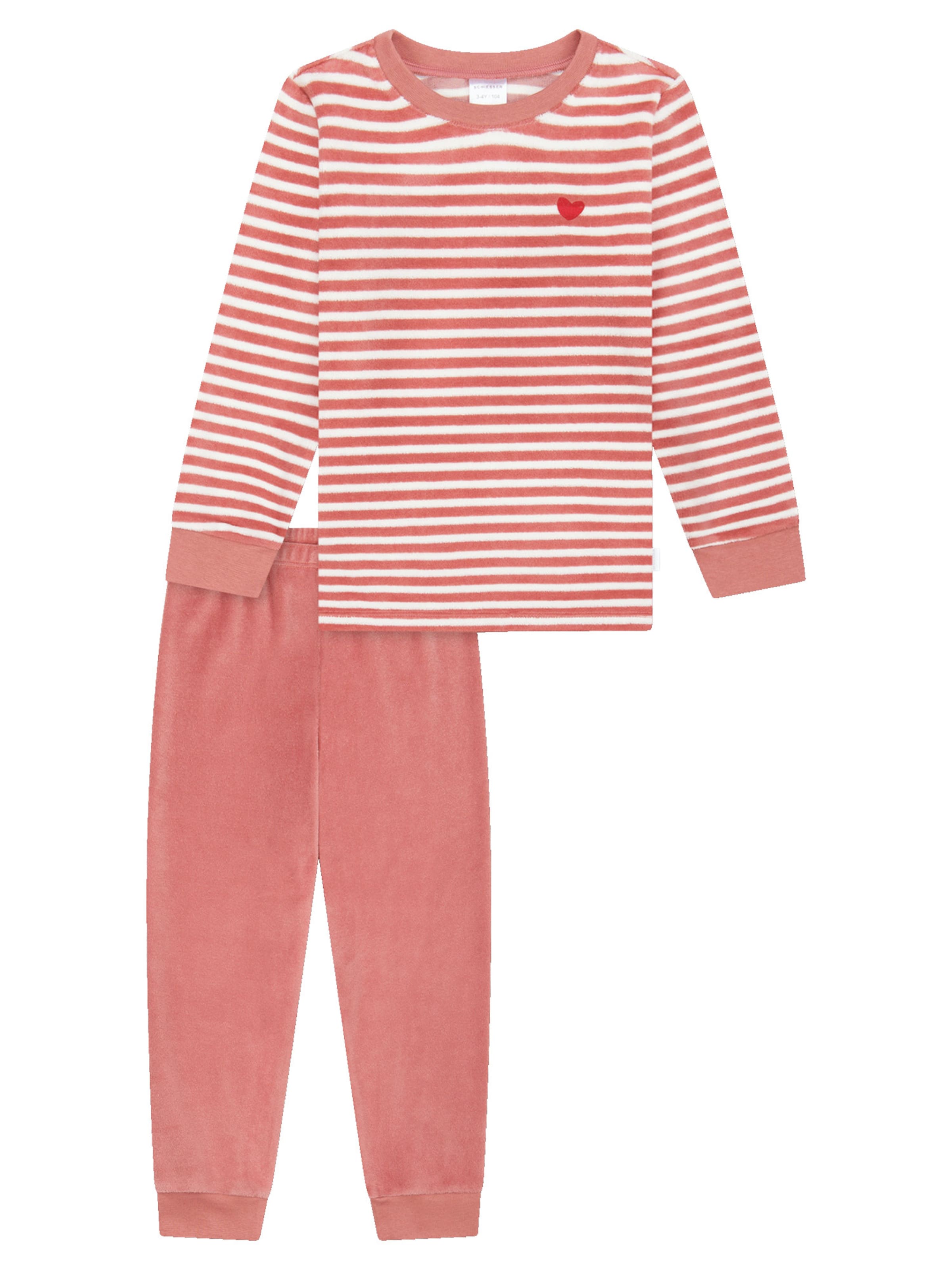 Pyjama ' Nightwear ' SCHIESSER en rose : devant