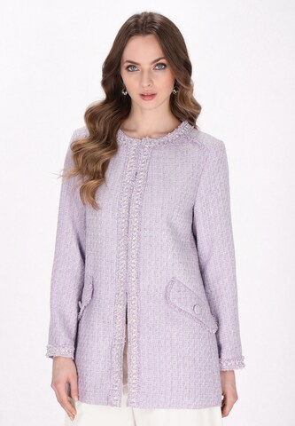 DreiMaster Klassik Демисезонная куртка 'Classic Look' в Лиловый: спереди