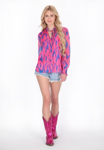 Chemisier IZIA en rose