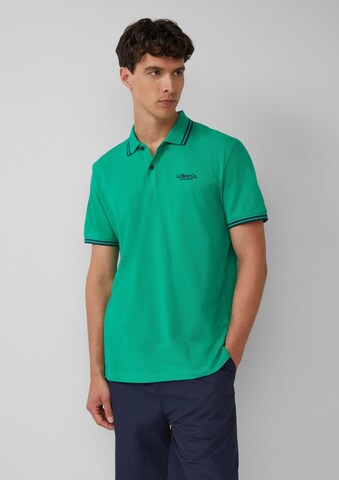 T-Shirt s.Oliver en vert : devant