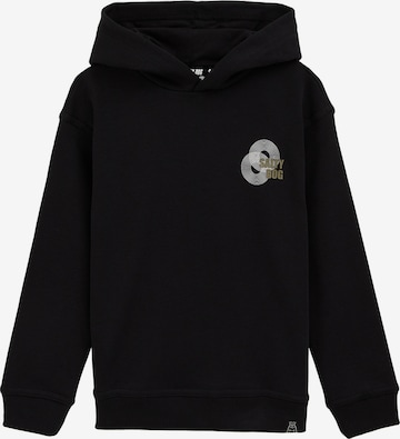 juoda WE Fashion Megztinis be užsegimo: priekis