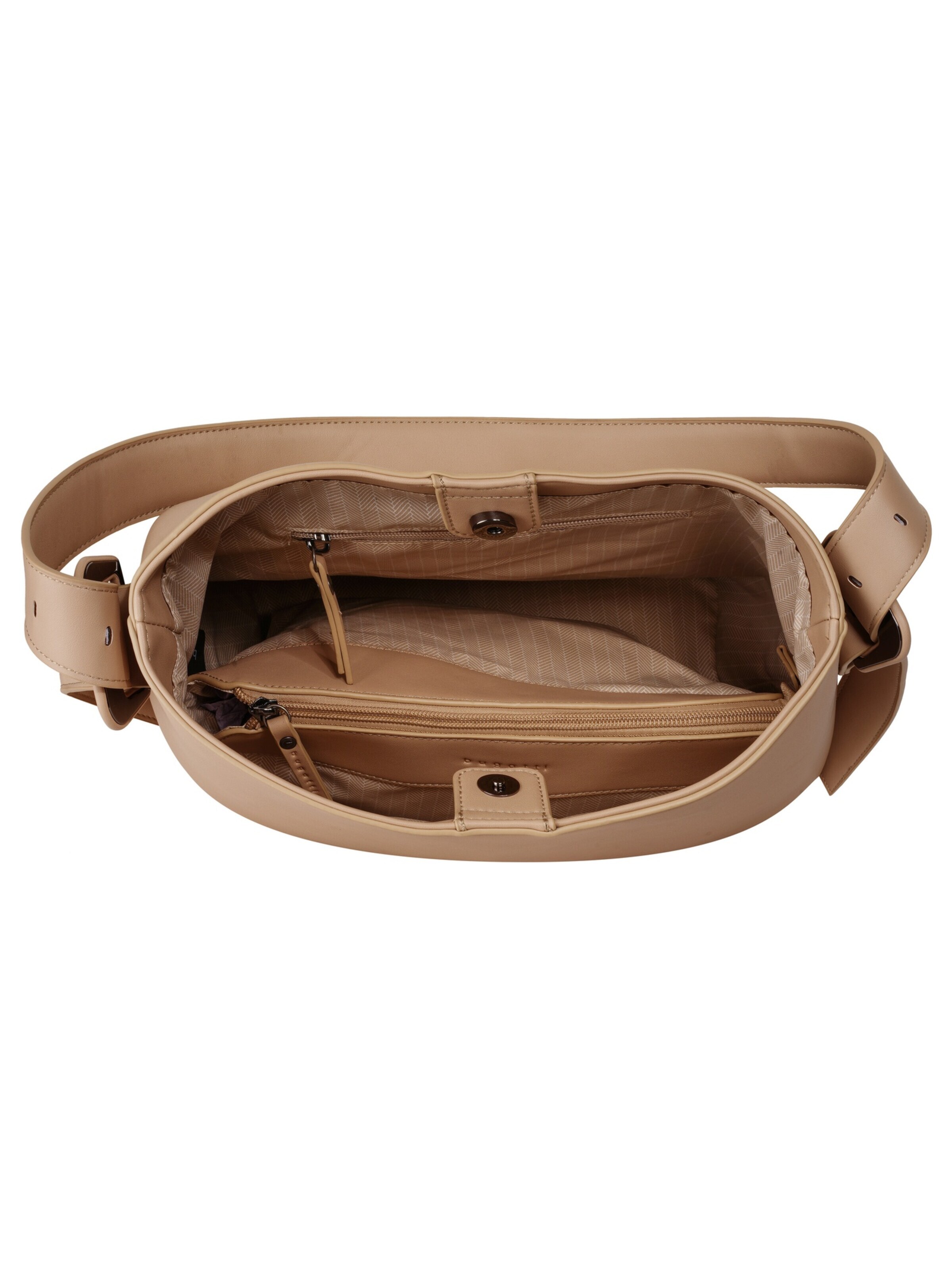 bugatti Crossbody bag 'LUNA' in Beige