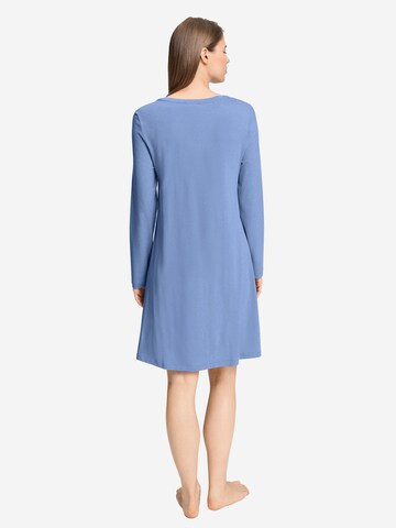 Chemise de nuit 'Sleep & Lounge' Hanro en bleu