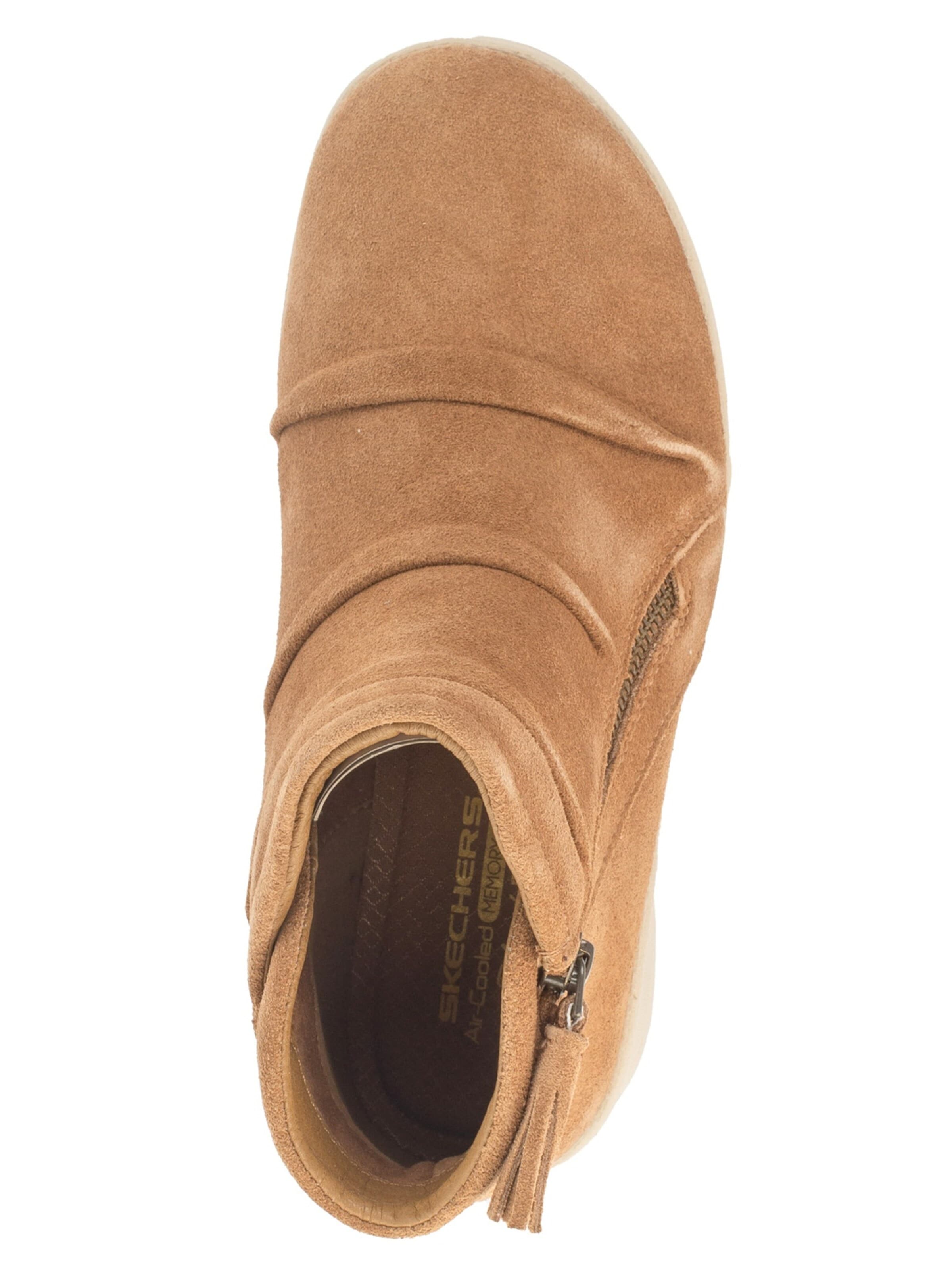 SKECHERS Ankle boots 'Parallel Lite' in Brown