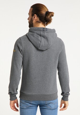 Sweat-shirt 'Duhnen' Schmuddelwedda en gris