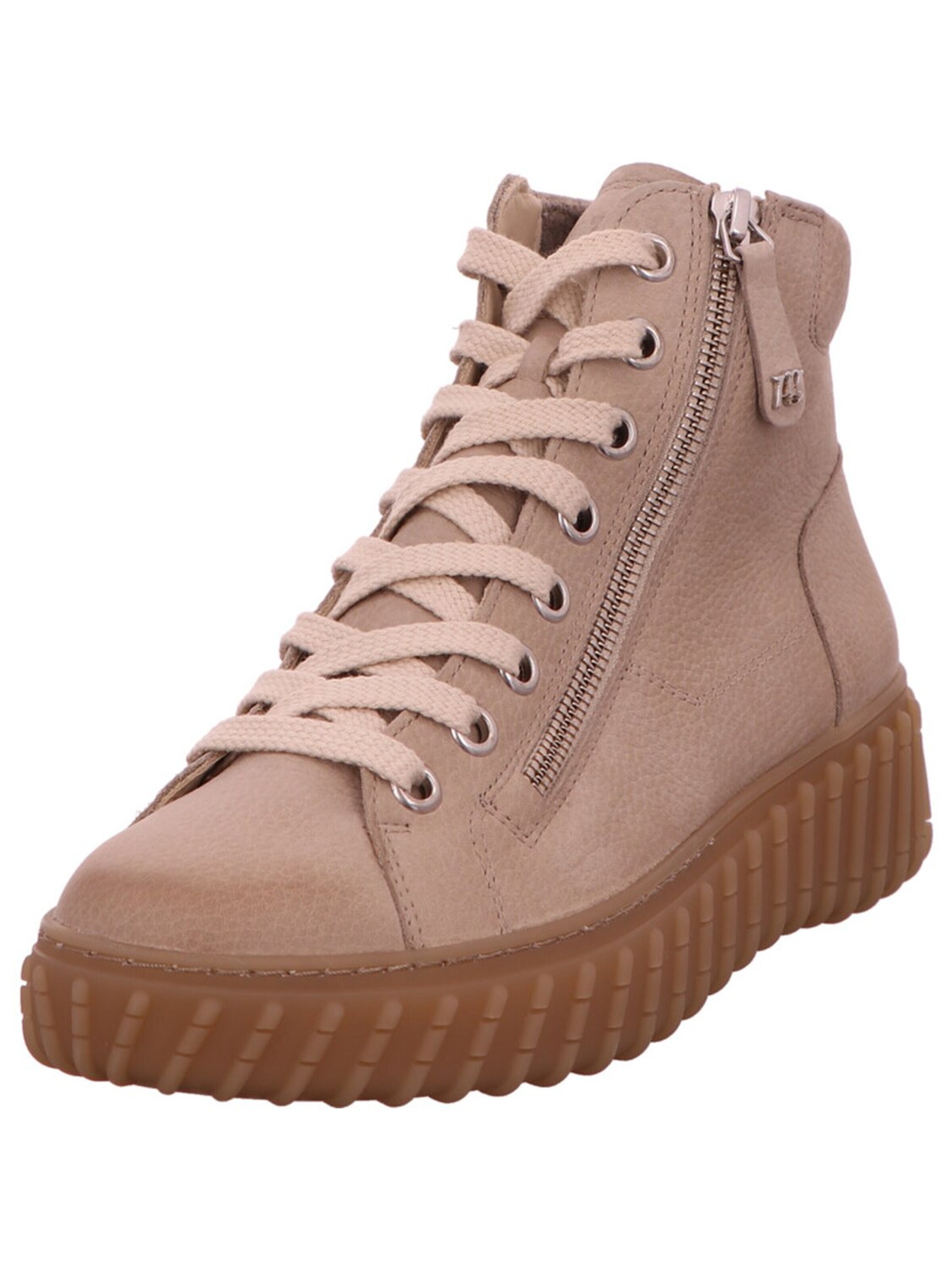 Paul Green - Botas 'Stiefel Damen 5446-018 Rauleder in beige' en beige: frente