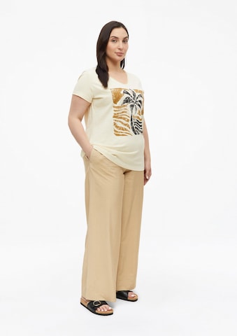 T-shirt s.Oliver CURVE en beige