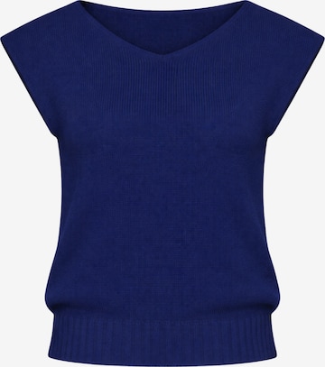 Süel knitwear Knitted top 'Carlos' in Blue: front