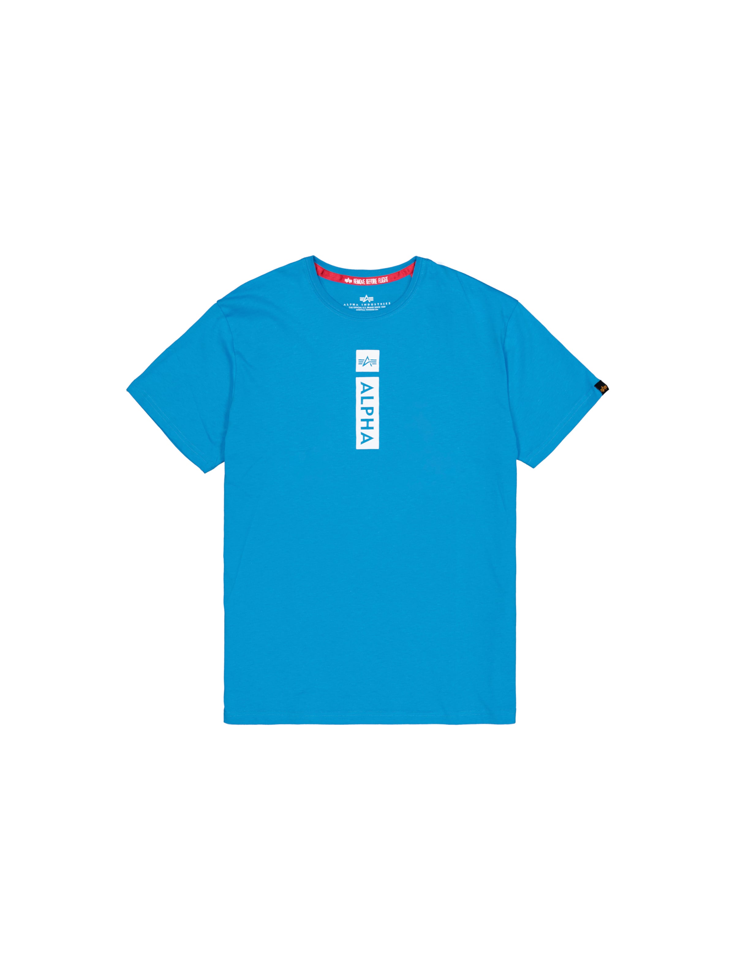 Maglietta di ALPHA INDUSTRIES in blu: frontale