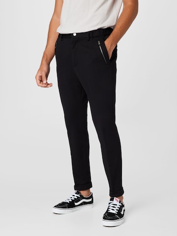 Young Poets Tapered Pants 'Kaylen' in Black: front