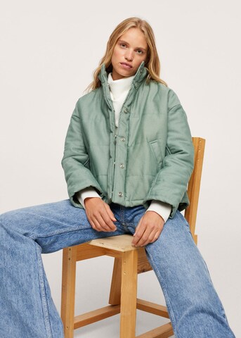 MANGO Between-Season Jacket 'War-I' in Green