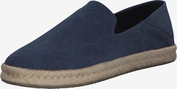 TOMS Espadrilles 'Santiago' in Blauw: voorkant