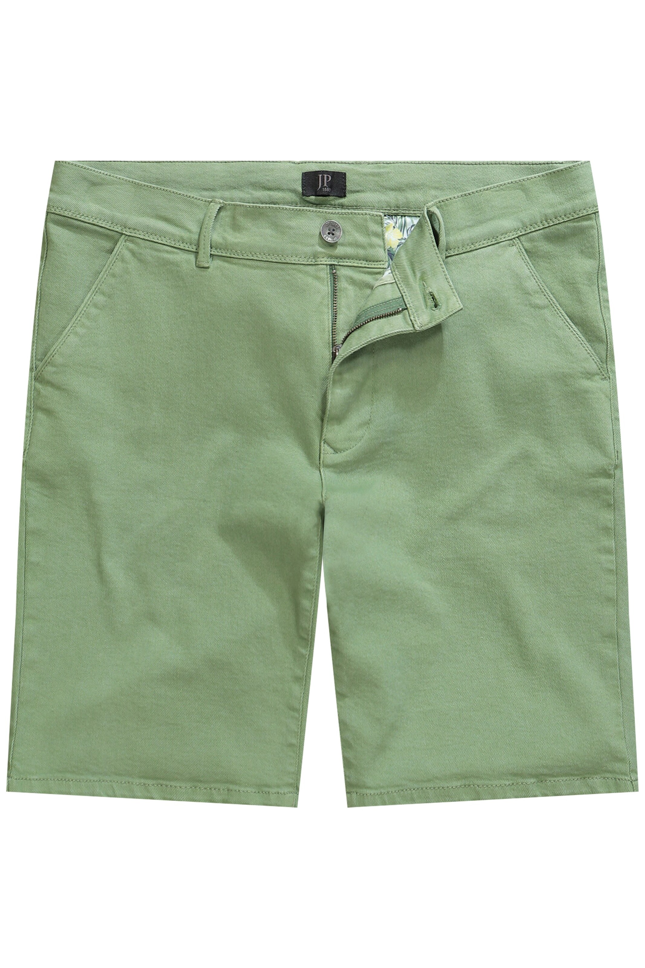 JP1880 Regular Broek in Groen: voorkant